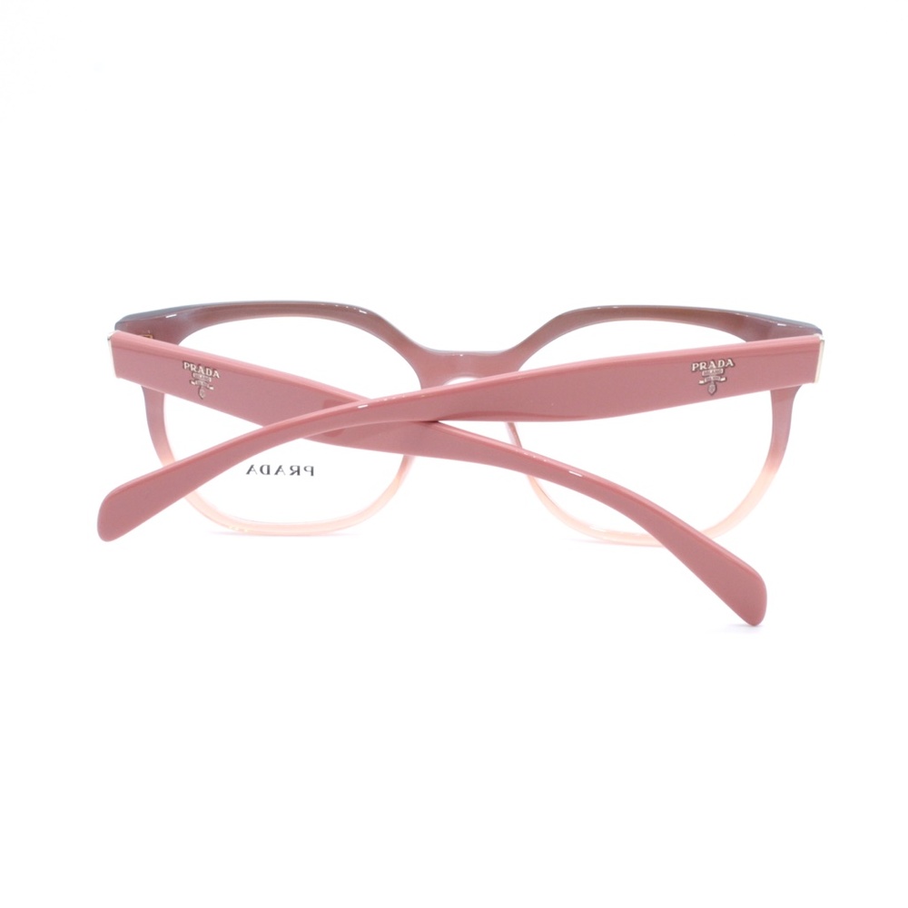 Prada Eyeglasses VPR02U 52.17 VX5-101 140 Brown Pi - Picture 4 of 7